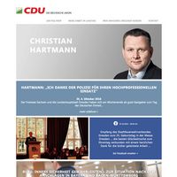 Christian Hartmann MdL Christian Hartmann MdL